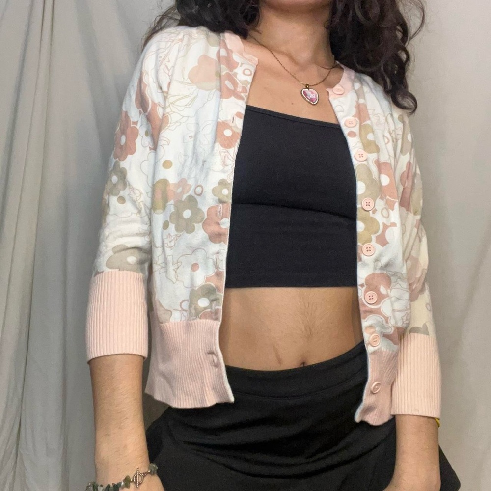 Coquette Flower Cardigan